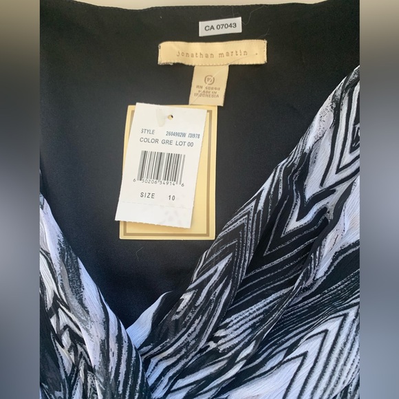 Wild chevron print dress in size 10. - Picture 5 of 5